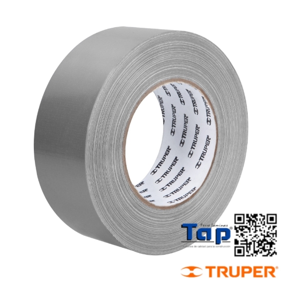 Imagen de CINTA P DUCTO 50MX48MM ESPESOR 0.19MM TRUPER