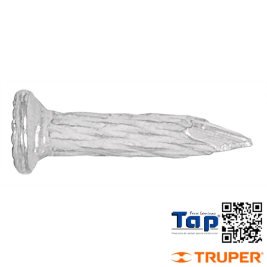 Imagen de CLAVO P CONCRETO 019 3/4" GALVANIZADO CAJA 25 KG,XKILO