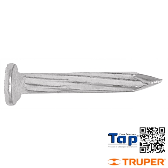 Imagen de CLAVO P CONCRETO 025 1" GALVANIZADO CAJA 25 KG,XKILO