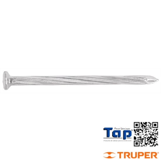 Imagen de CLAVO P CONCRETO 062 2-1/2" GALVANIZADO CAJA 25 KG,XKILO