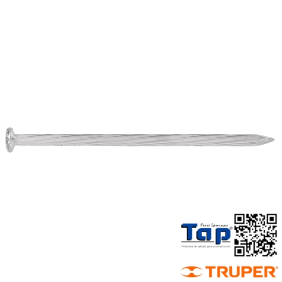 Imagen de CLAVO P CONCRETO 100 4" GALVANIZADO CAJA 25 KG,XKILO