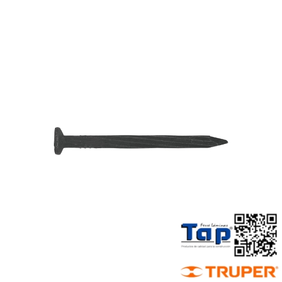 Imagen de CLAVO P CONCRETO NEGRO 038 1-1/2" FIERO BLISTER C 20