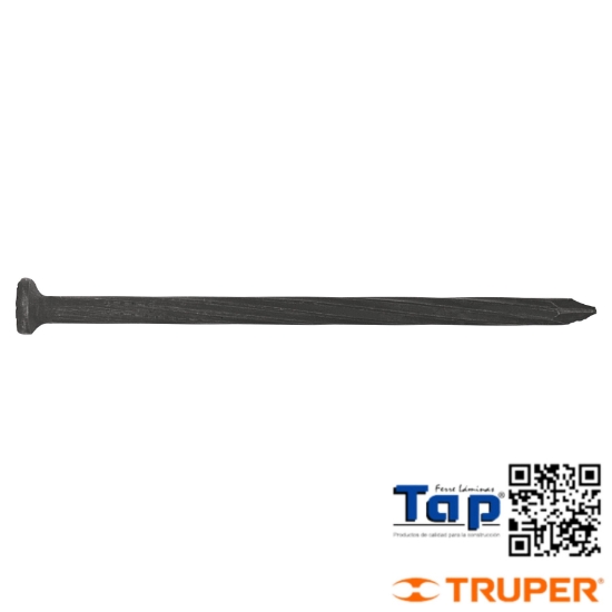 Imagen de CLAVO P CONCRETO NEGRO 075 3" FIERO BLISTER C 12