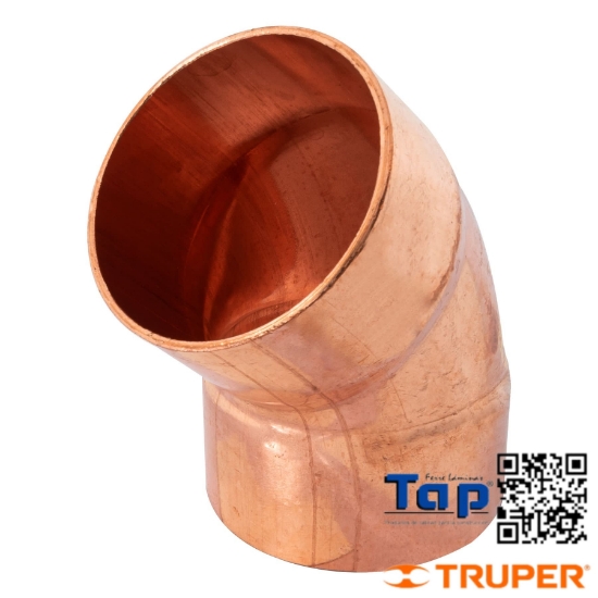 Imagen de CODO 45° COBRE 050 2" FOSET
