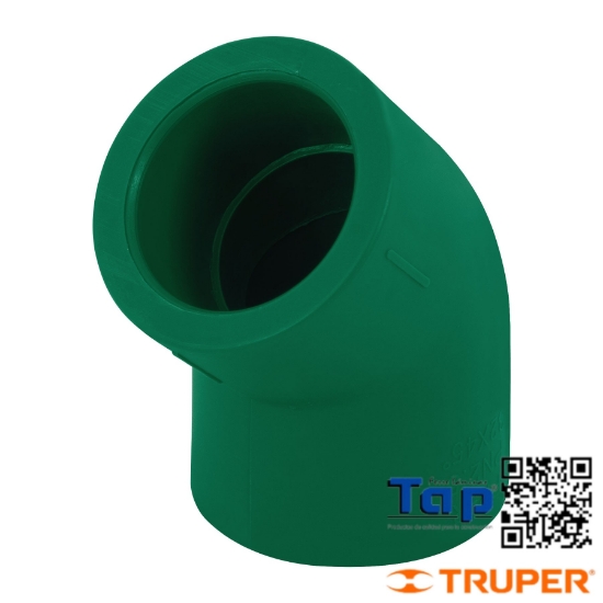 Imagen de CODO 45° PPR 025 1" FOSET