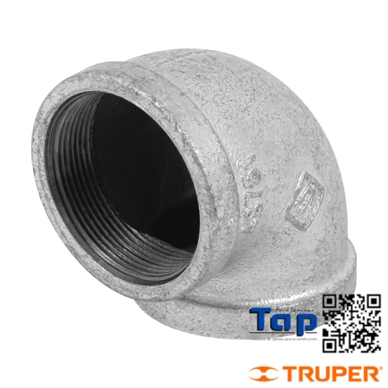 Imagen de CODO 90° ACERO GALVANIZADO 050 2" FOSET