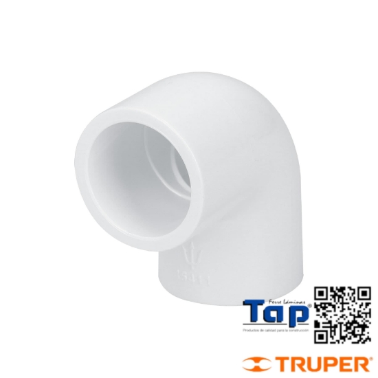 Imagen de CODO 90° PVC 013 1/2" FOSET