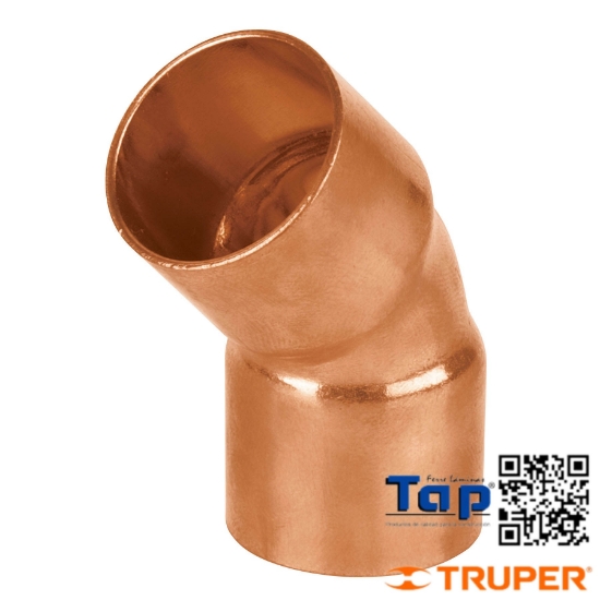 Imagen de CODO COBRE 45° 019 3/4" FOSET