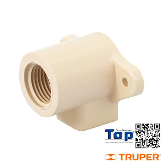 Imagen de CODO OREJA 90° CPVC 013 1/2" FOSET
