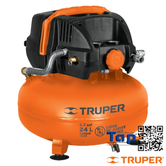 Imagen de COMPRESOR AIRE LIBRE ACEITE 24L,2-2/3HP (POTENCIA MAX)