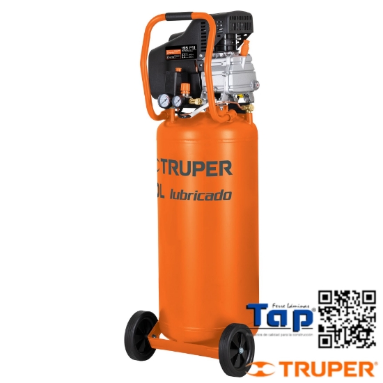 Imagen de COMPRESOR VERTICAL  80 L 3-1/2 HP (POTENCIA MAXIMA ) 127V