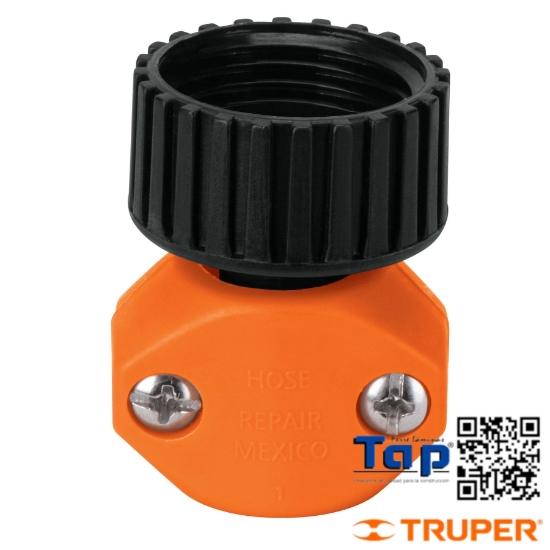 Imagen de CONECTOR 013 1/2" HEMBRA ABS P MANGUERA TRUPER