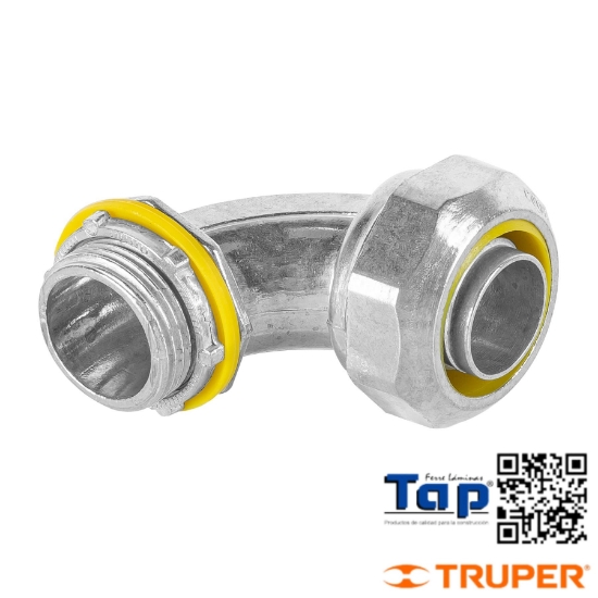 Imagen de CONECTOR CURVO 019 3/4" P TUBO LIQUID TIGHT VOLTECK