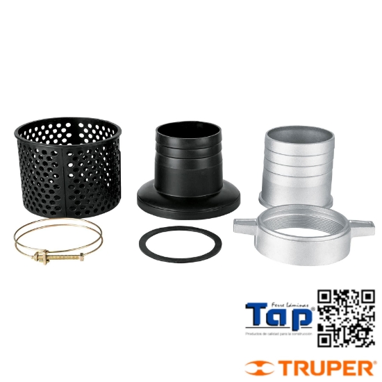 Imagen de CONECTOR DESCARGA P MOTB-4 TRUPER KIT