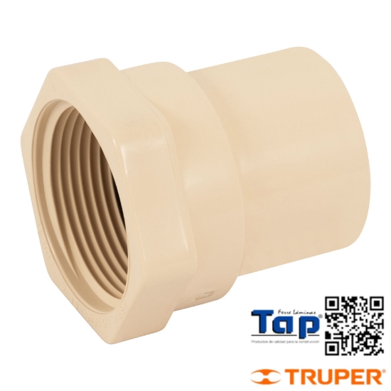 Imagen de CONECTOR HEMBRA CPVC 031 1-1/4" FOSET
