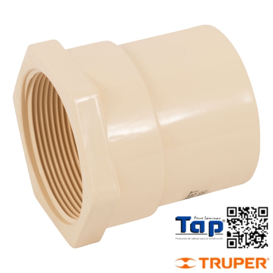 Imagen de CONECTOR HEMBRA CPVC 050 2" FOSET
