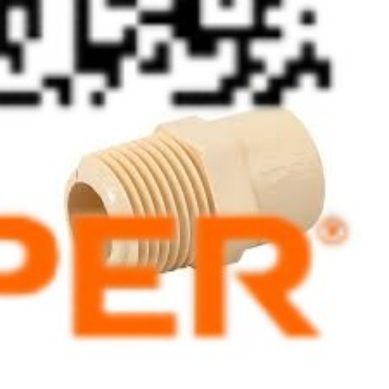 Imagen de CONECTOR MACHO CPVC 013 1/2" FOSET