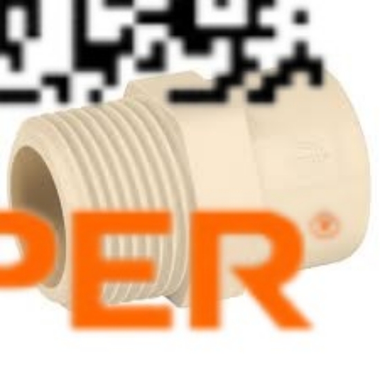 Imagen de CONECTOR MACHO CPVC 019 3/4" FOSET