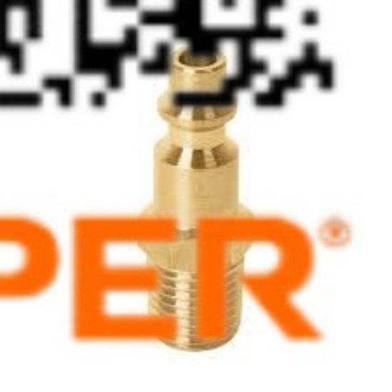 Imagen de CONECTOR RAPIDO T M NIQUELADO CUERDA 006 1/4" NPT MACHO