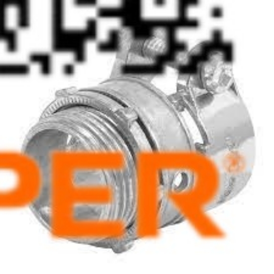 Imagen de CONECTOR RECTO 025 1" P TUBO FLEX METALICO VOLTECK