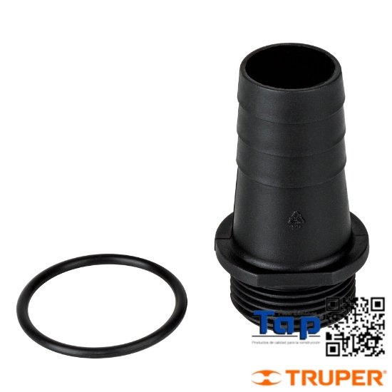 Imagen de CONECTOR Y EMPAQUE P BOMBAS SUMERGIBLES METALICAS KIT