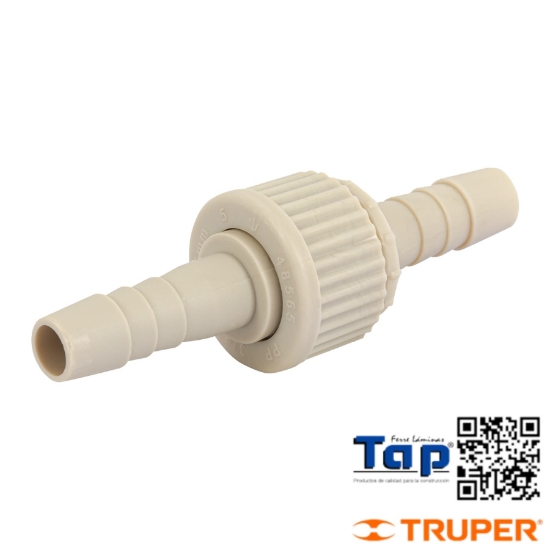 Imagen de CONECTORES 009 3/8" POLIPROP FOSET JGO