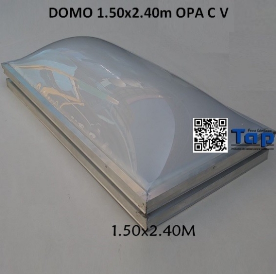 Imagen de DOMO 1.50x2.40m OPA C V