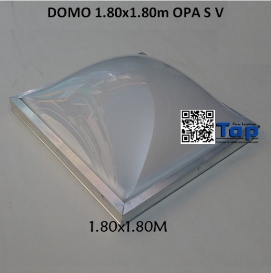 Imagen de DOMO 1.80x1.80m OPA S V