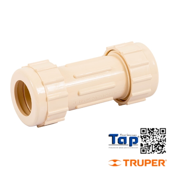 Imagen de COPLE COMPRESION CPVC 025 1" FOSET