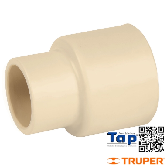 Imagen de COPLE REDUCCION CPVC 019 3/4"X013 1/2" FOSET
