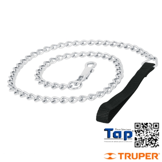 Imagen de CORREA 1.2 M PASEO P PERRO ESLABON 3 MM FIERO