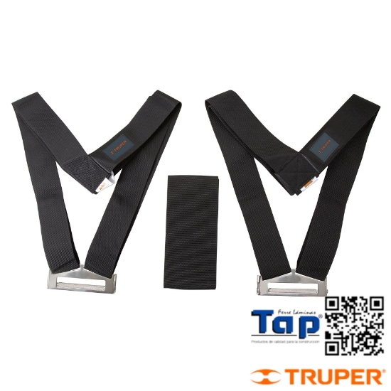 Imagen de CORREAS HOMBRO P CARGAR CAPACIDAD MAX. 360 KG TRUPER