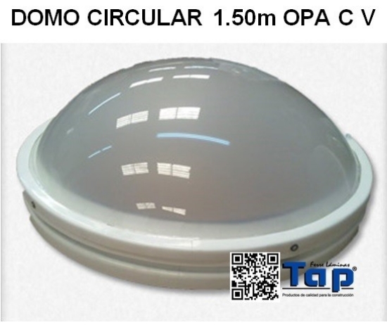 Imagen de DOMO CIRCULAR 1.50m OPA C V