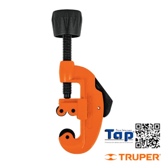 Imagen de CORTADOR TUBO COBRE 003 1/8" A 028 1-1/8" CUCHI 18 MM TRUPER