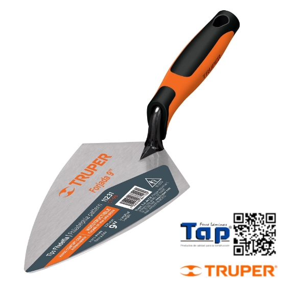 Imagen de CUCHARA P ALBAÑIL 225 9" FORJADA T FILADELFIA COMFORTGRIP