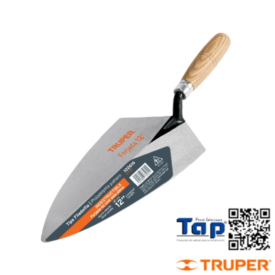 Imagen de CUCHARA P ALBAÑIL 300 12" T FILADELFIA TRUPER