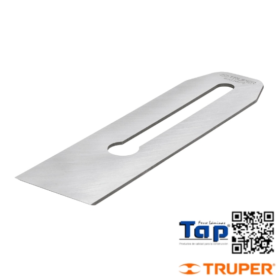 Imagen de CUCHILLA P CEPILLO CARPINTERO # 4 Y # 5 TRUPER