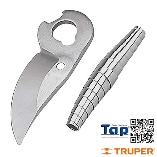 Imagen de CUCHILLA Y RESORTE P TIJERA T-45 TRUPER REP