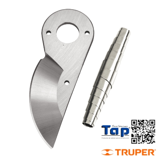 Imagen de CUCHILLA Y RESORTE P TIJERA T-45X TRUPER REP