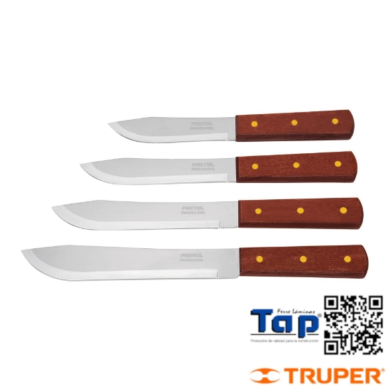 Imagen de CUCHILLO CEBOLLERO 125 5" MANGO MAD PRETUL