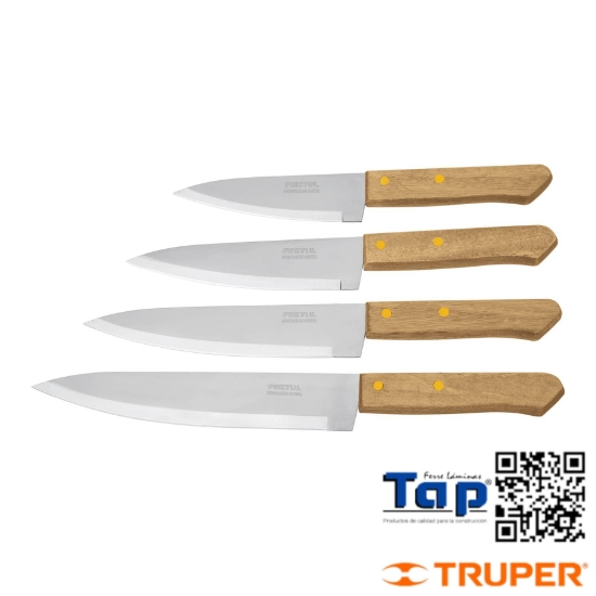 Imagen de CUCHILLO CHEF 150 6" MANGO MAD PRETUL