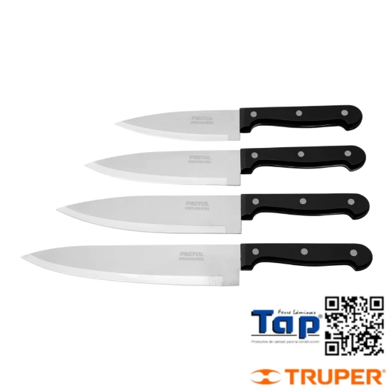 Imagen de CUCHILLO CHEF 200 8" MANGO PCO PRETUL