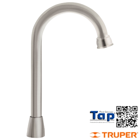 Imagen de CUELLO P MEZCLADORA LAVABO T BAR SATIN AQUA