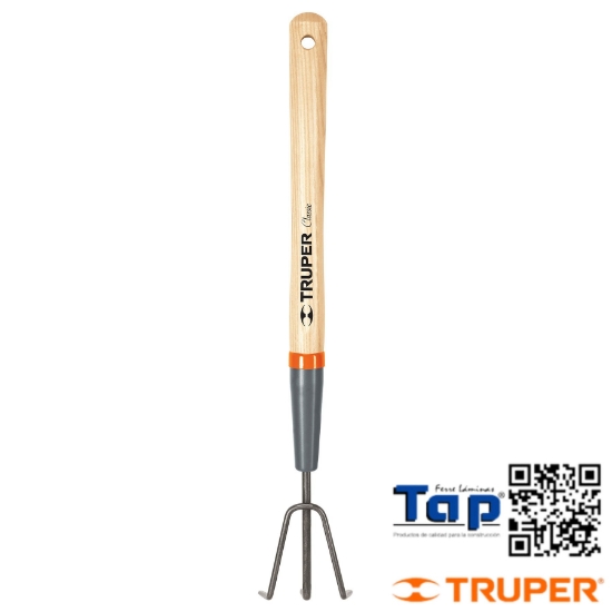 Imagen de CULTIVADOR P JARDIN MANGO 375 15" TRUPER