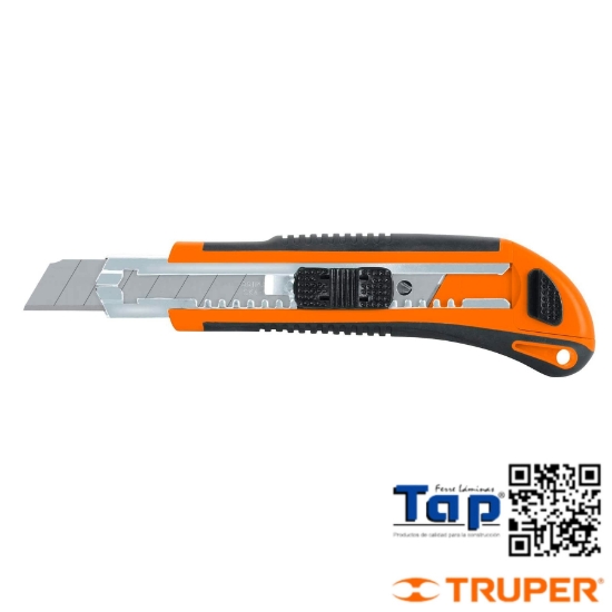Imagen de CUTTER 18 MM PROF C ALMA MET Y GRIP TRUPER