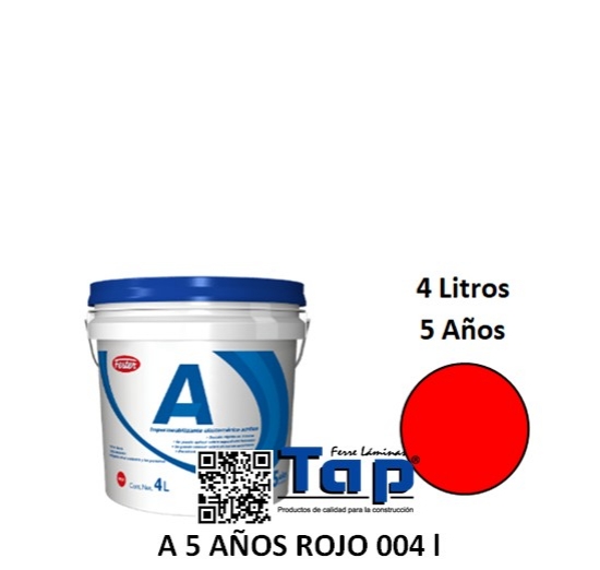 Imagen de A 5 AÑOS ROJO 004 l