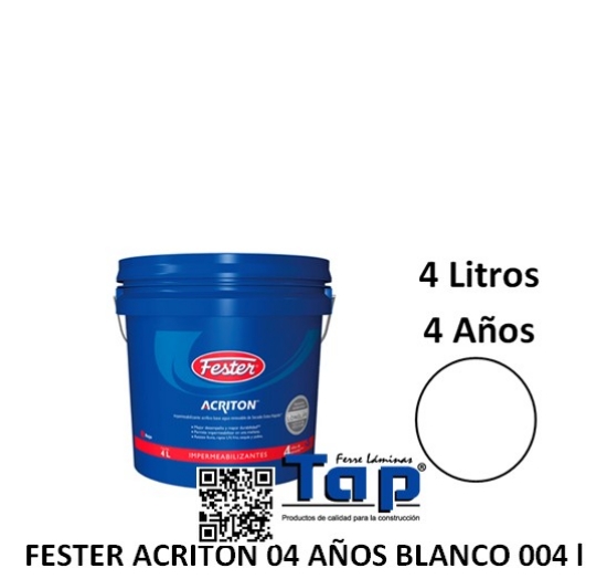 Imagen de FESTER ACRITON 04 AÑOS BLANCO 004 l