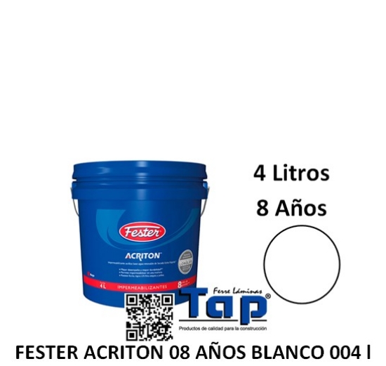 Imagen de FESTER ACRITON 08 AÑOS BLANCO 004 l