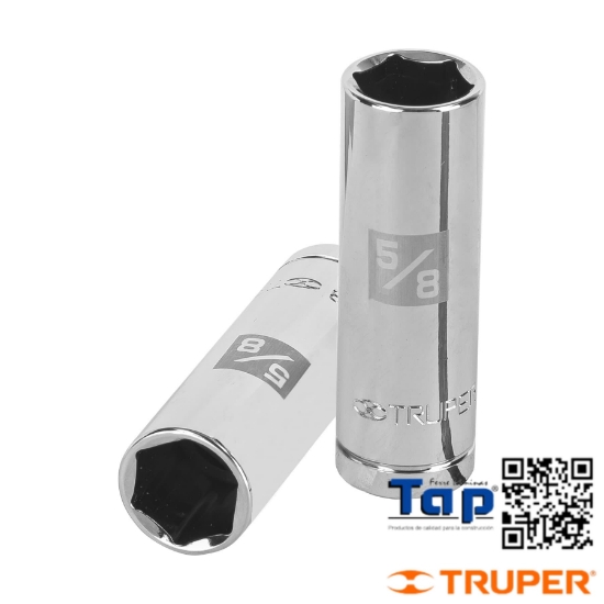 Imagen de DADO P BUJIA LARGO 015 5/8"  6 PTA CUA 013 1/2"