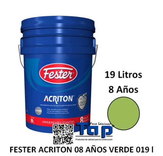 Imagen de FESTER ACRITON 08 AÑOS VERDE 019 l